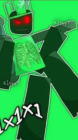 ai character: 1x1x1x1x background