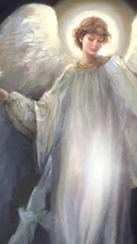ai character: comfort angel background