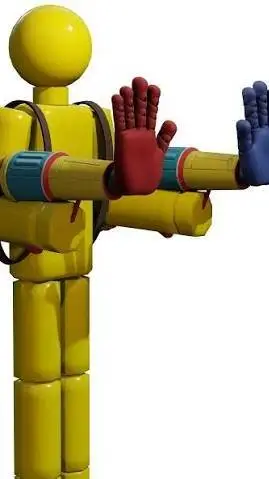 ai character: put cd in computer background