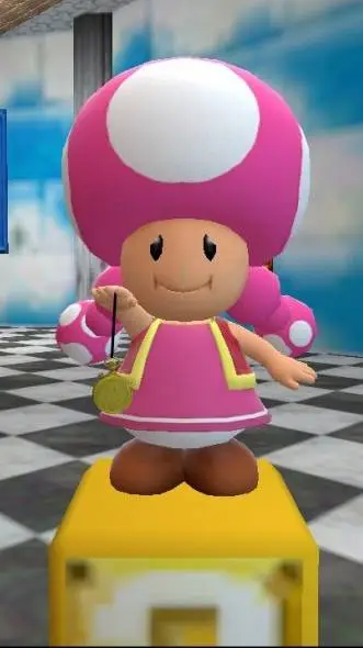 ai character: toadette background