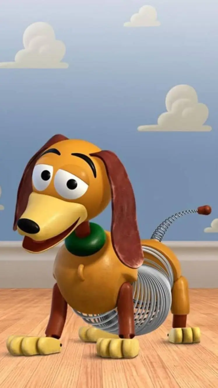 ai character: slinky tu mascota  background