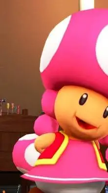 ai character: toadette background