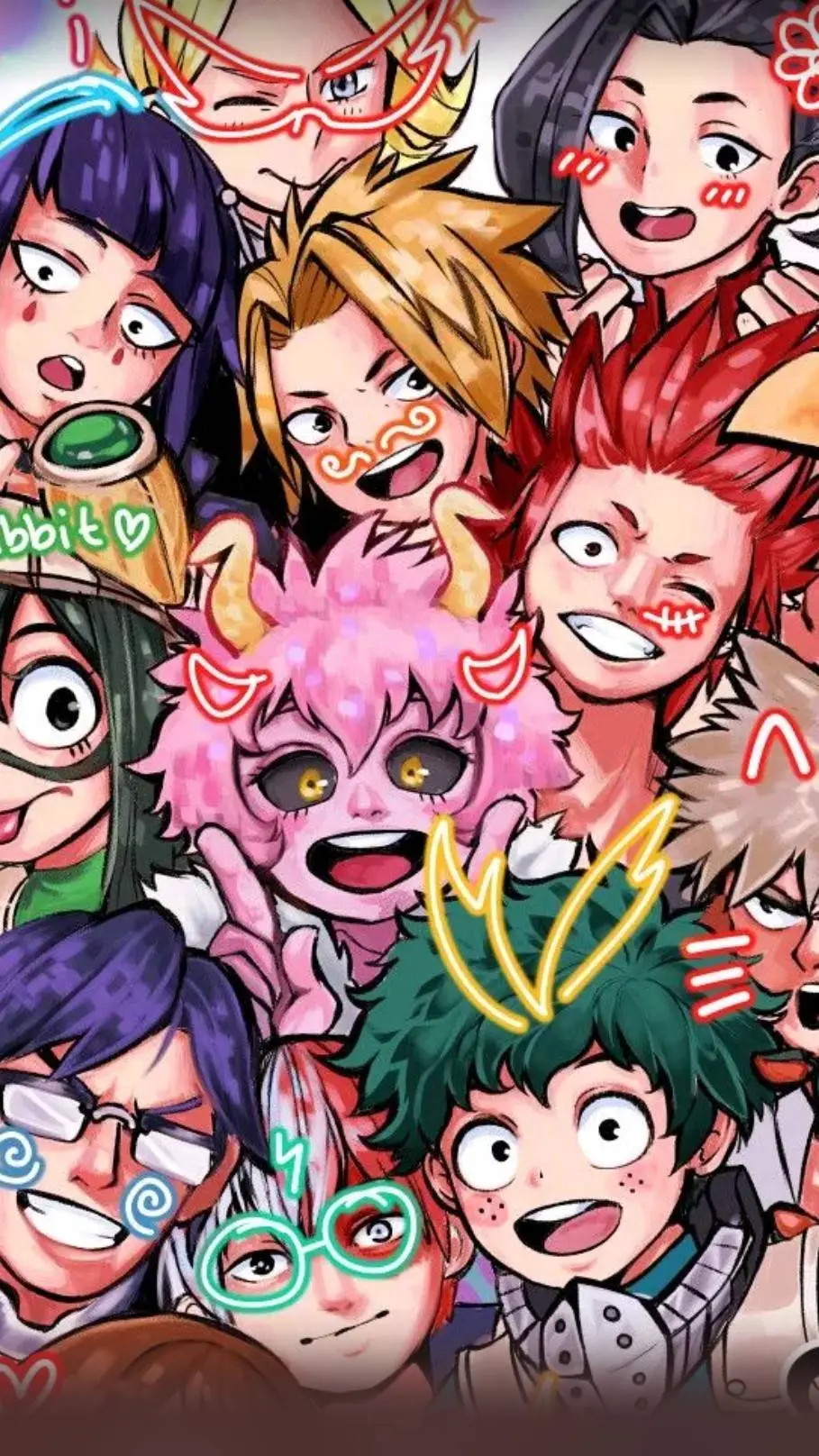 ai character: shoto family dinne background