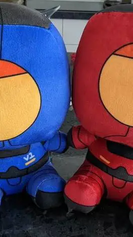 ai character: V1 VS V2 background