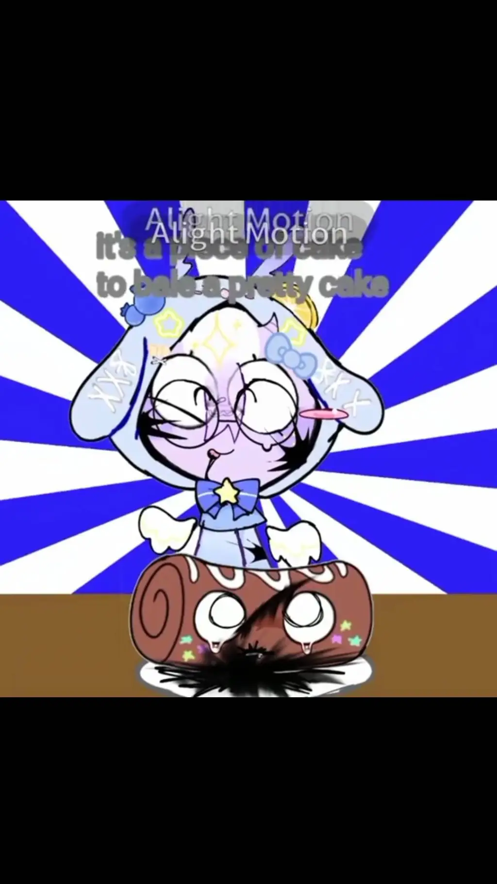 ai character: eat cosmo background