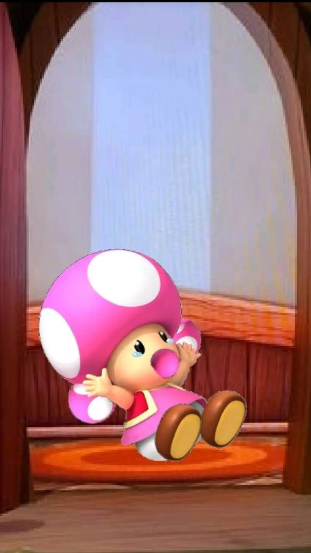 ai character: bebe toadette background