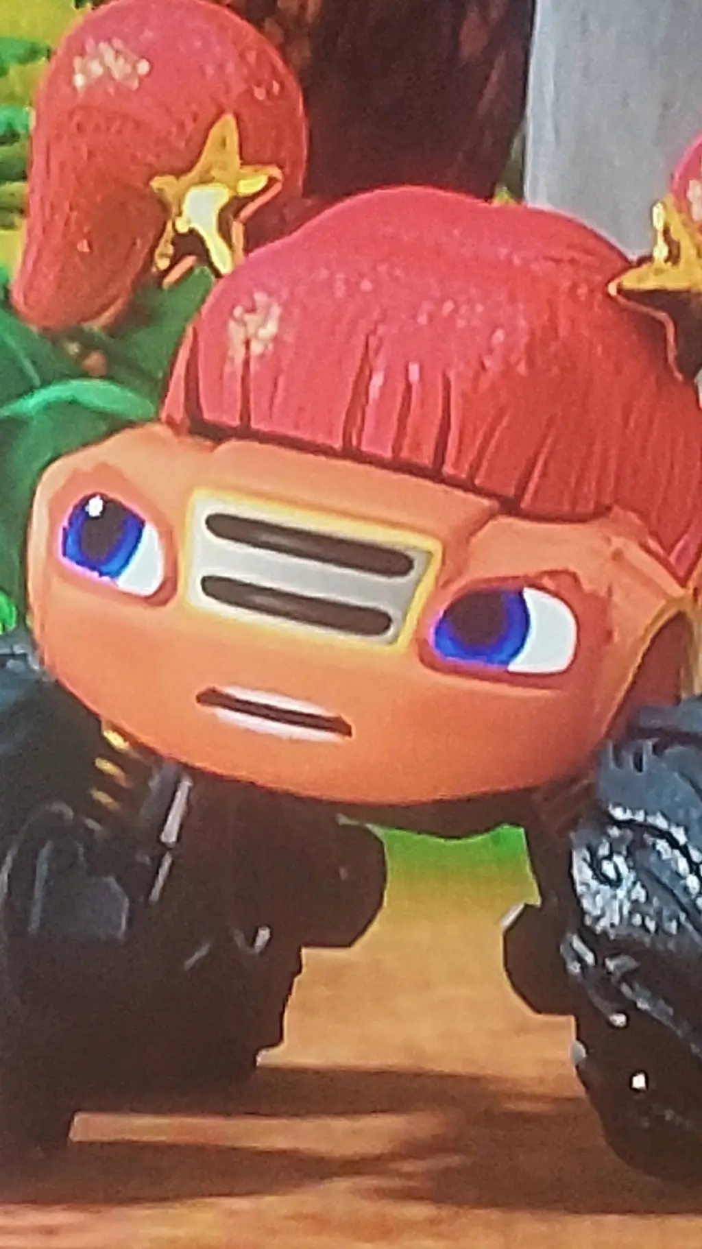 ai character: sparkle background