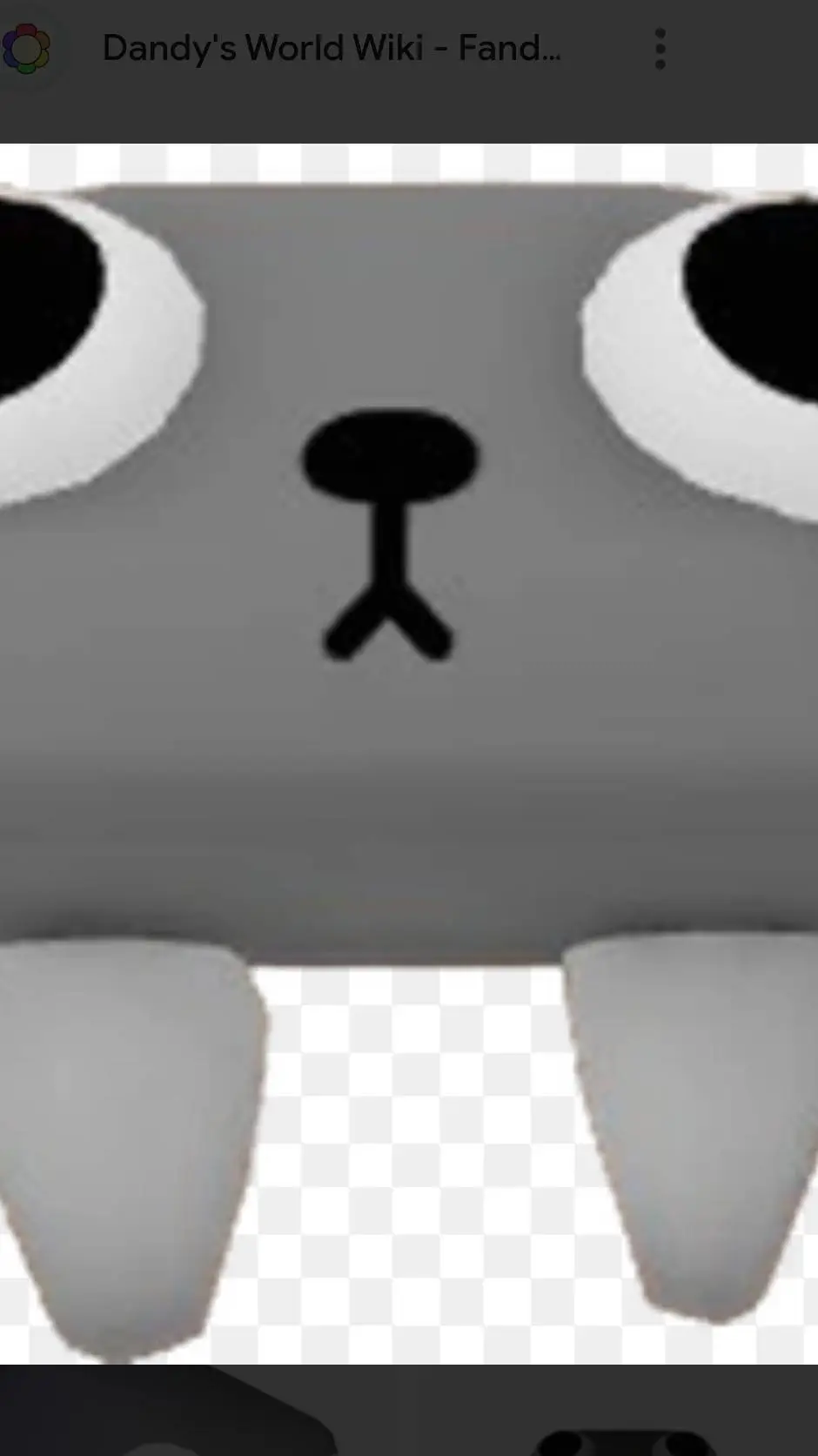 ai character: Pebble background