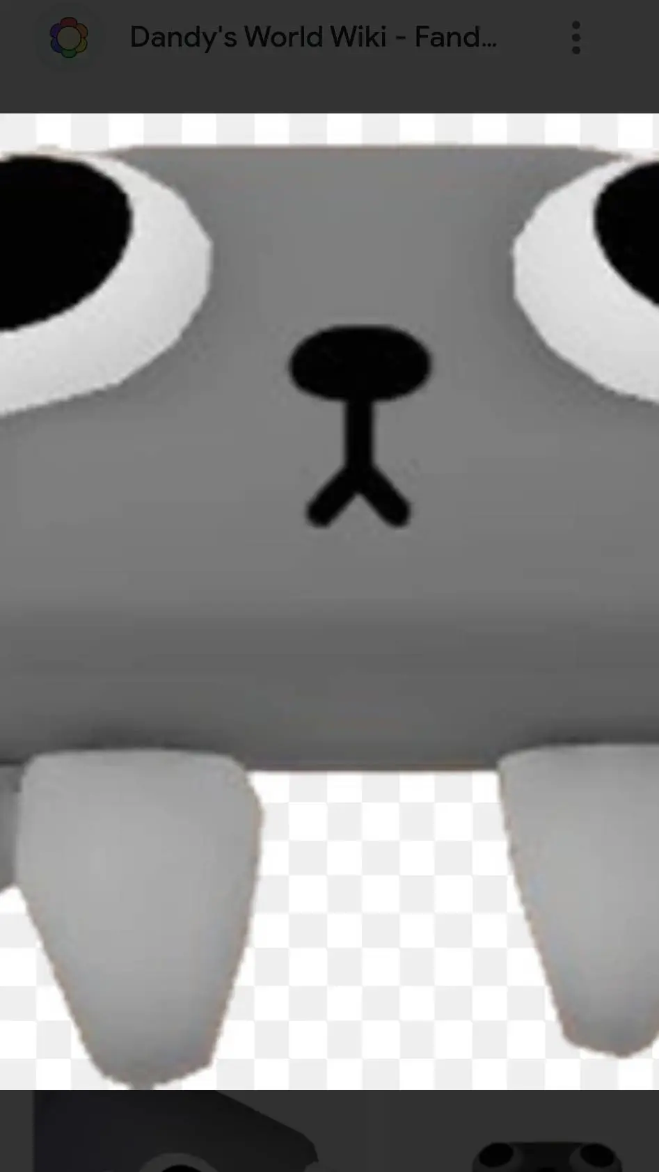 ai character:  Pebble background