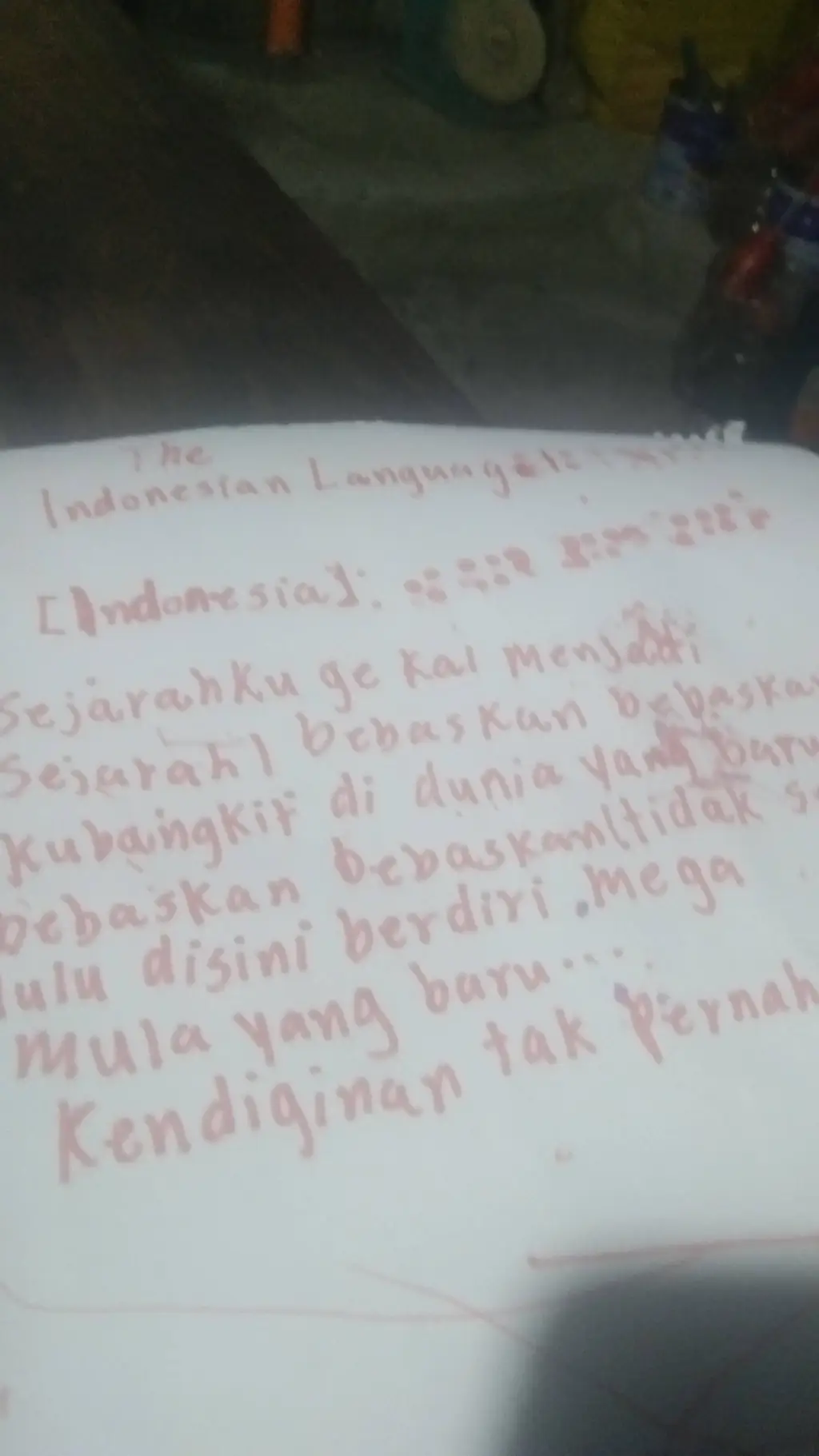 ai character: Constipated  background