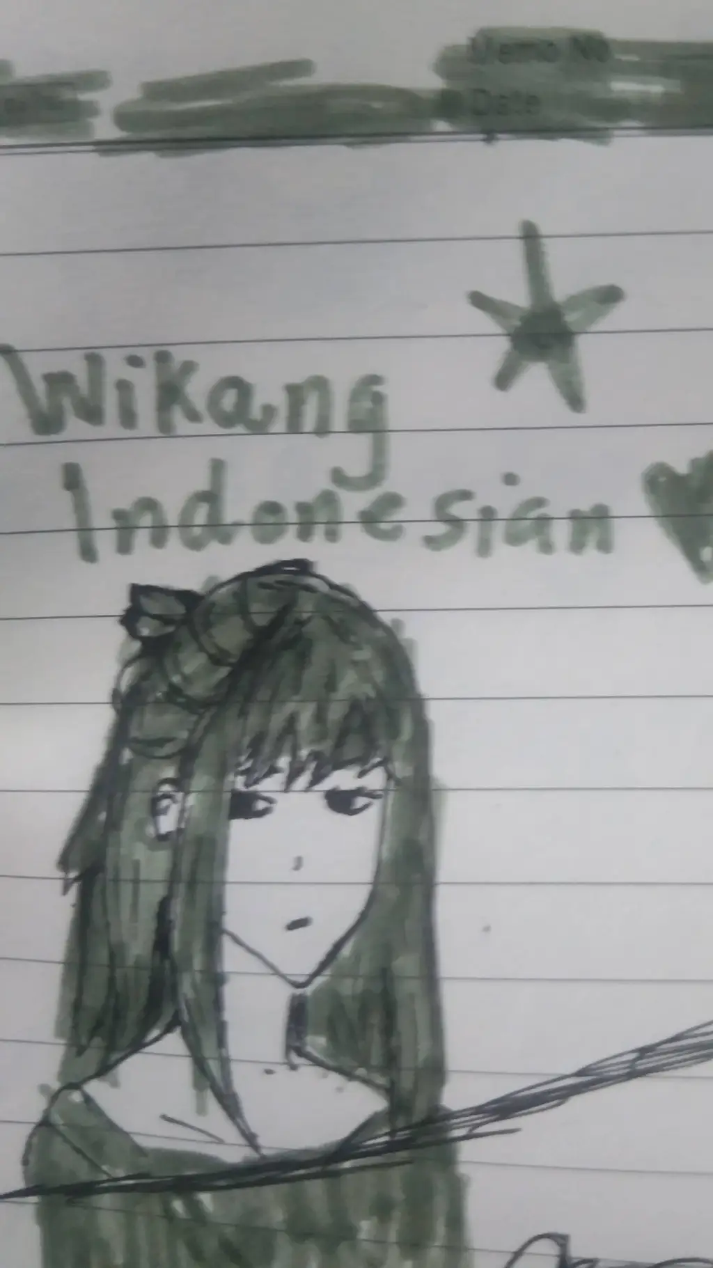 ai character: Tagalog words background