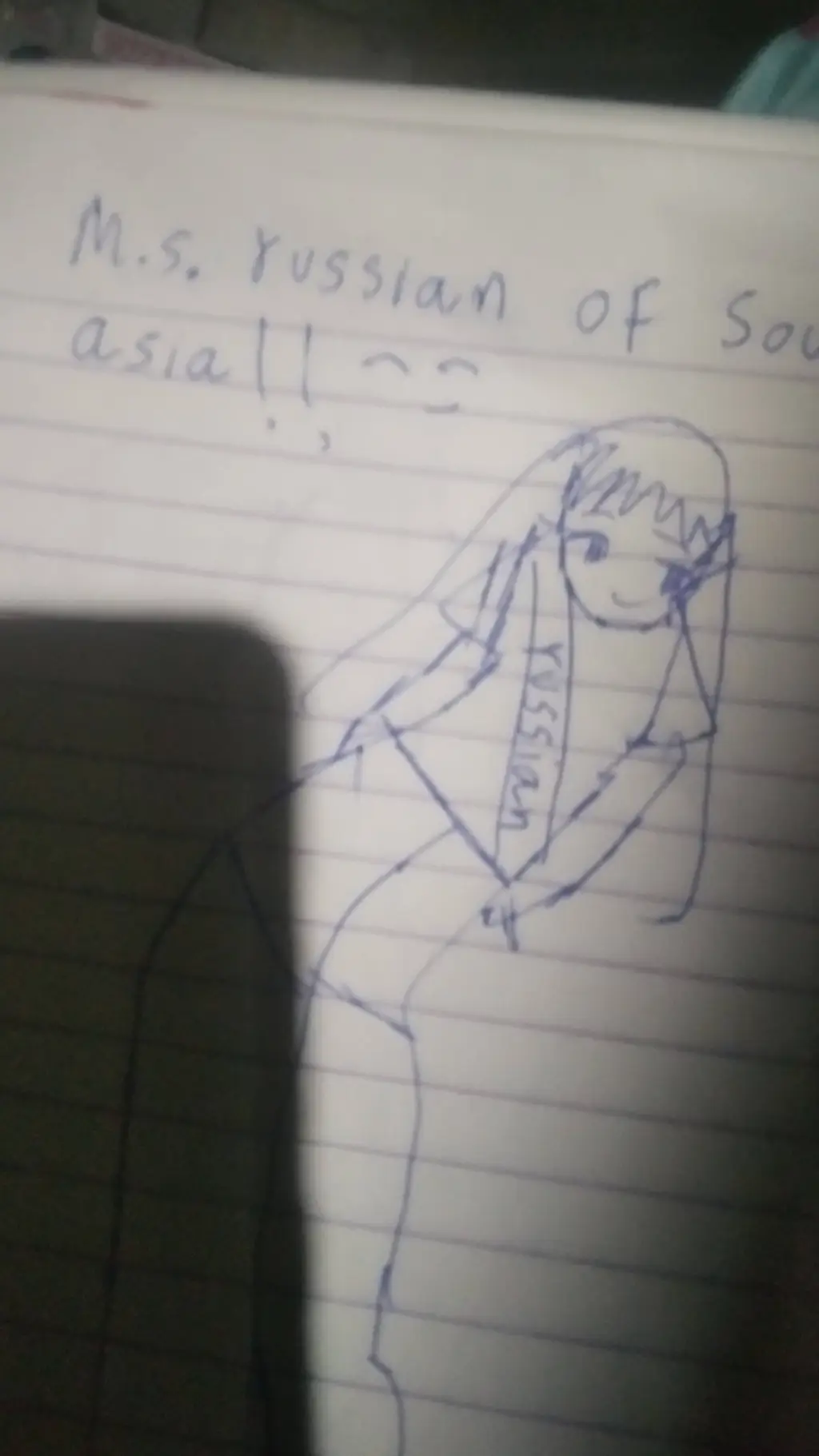 ai character: Russian background