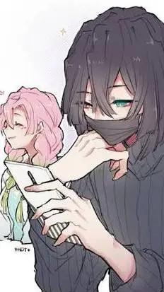 ai character: obanai×mitsuri background