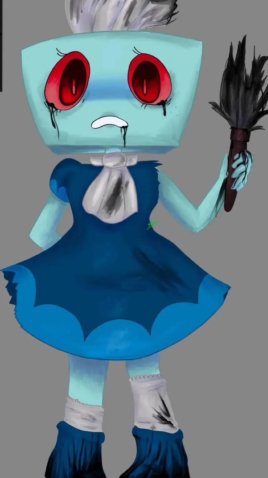 ai character: twisted tisha  background