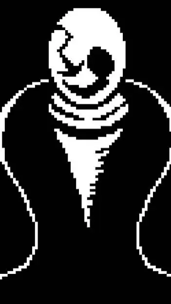 ai character: gaster XD  background