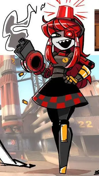 ai character: Mimi sentry 🇺🇲 background