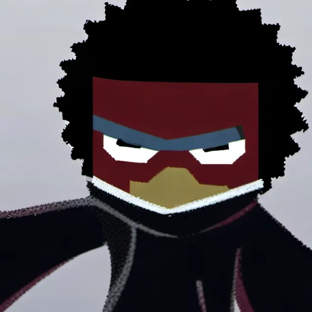 chat with ai character: black