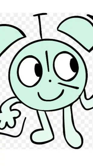 ai character: clock background