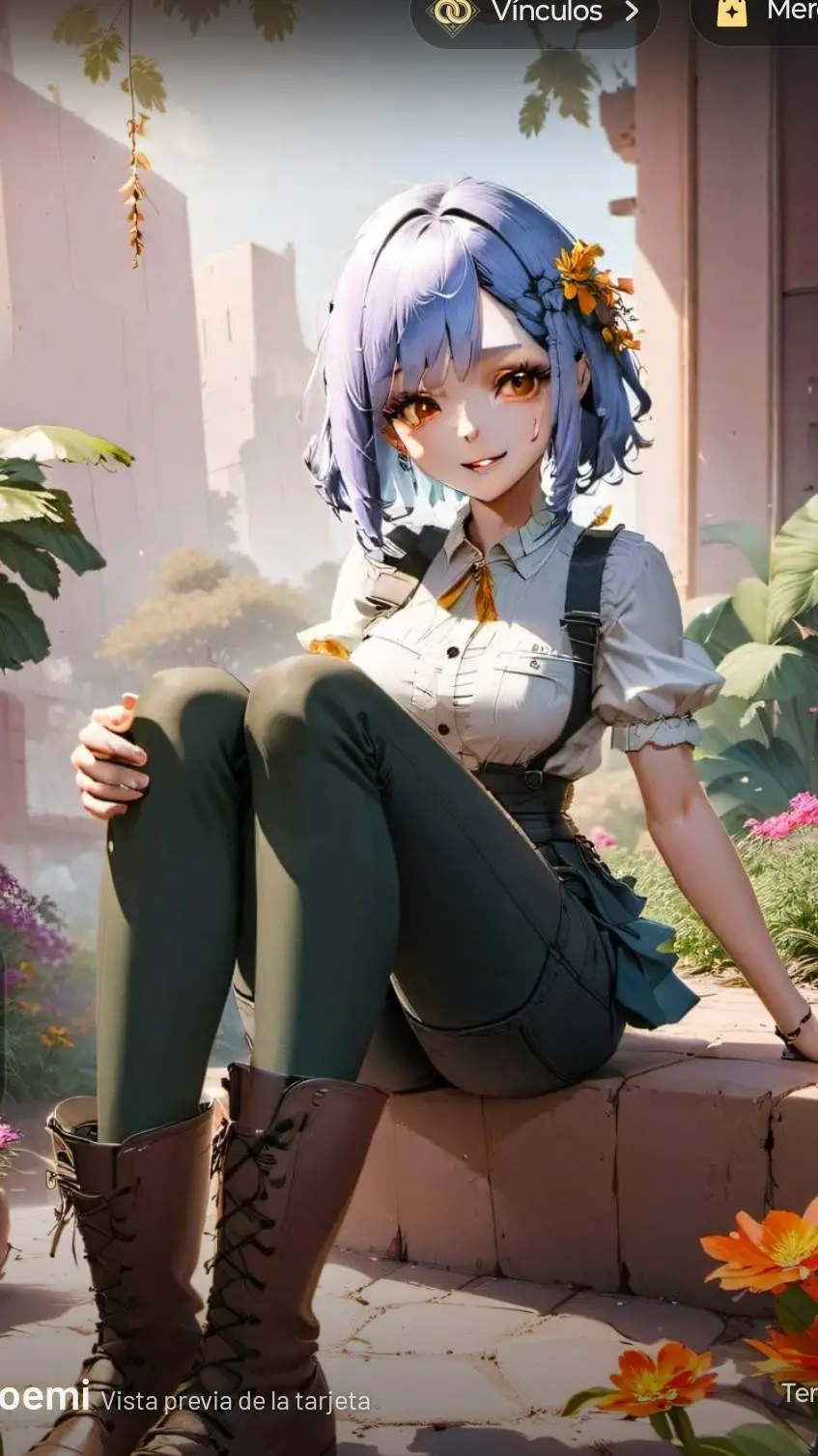 ai character: Bettina background