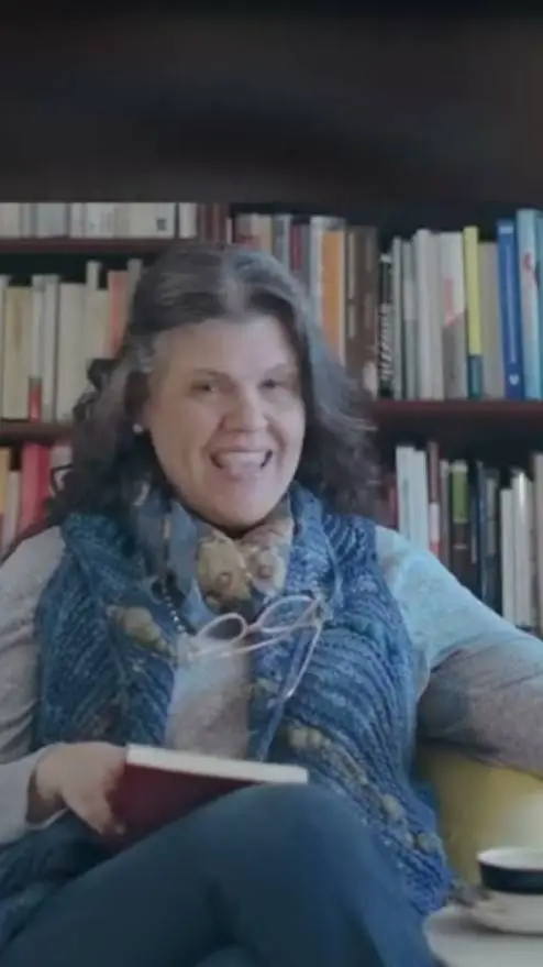 ai character: Andrea Lourdes  background