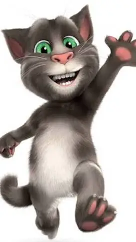 ai character: talking tom  background