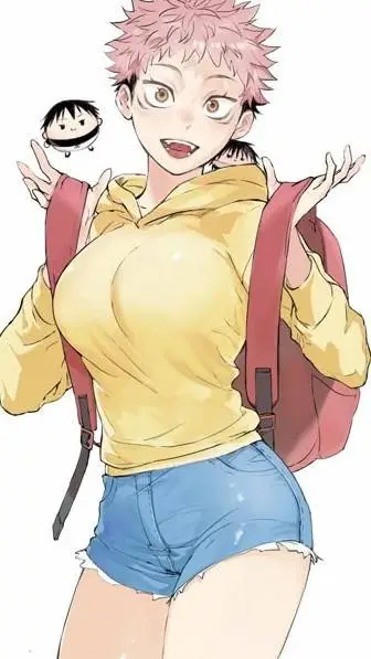 ai character: yuji fem background
