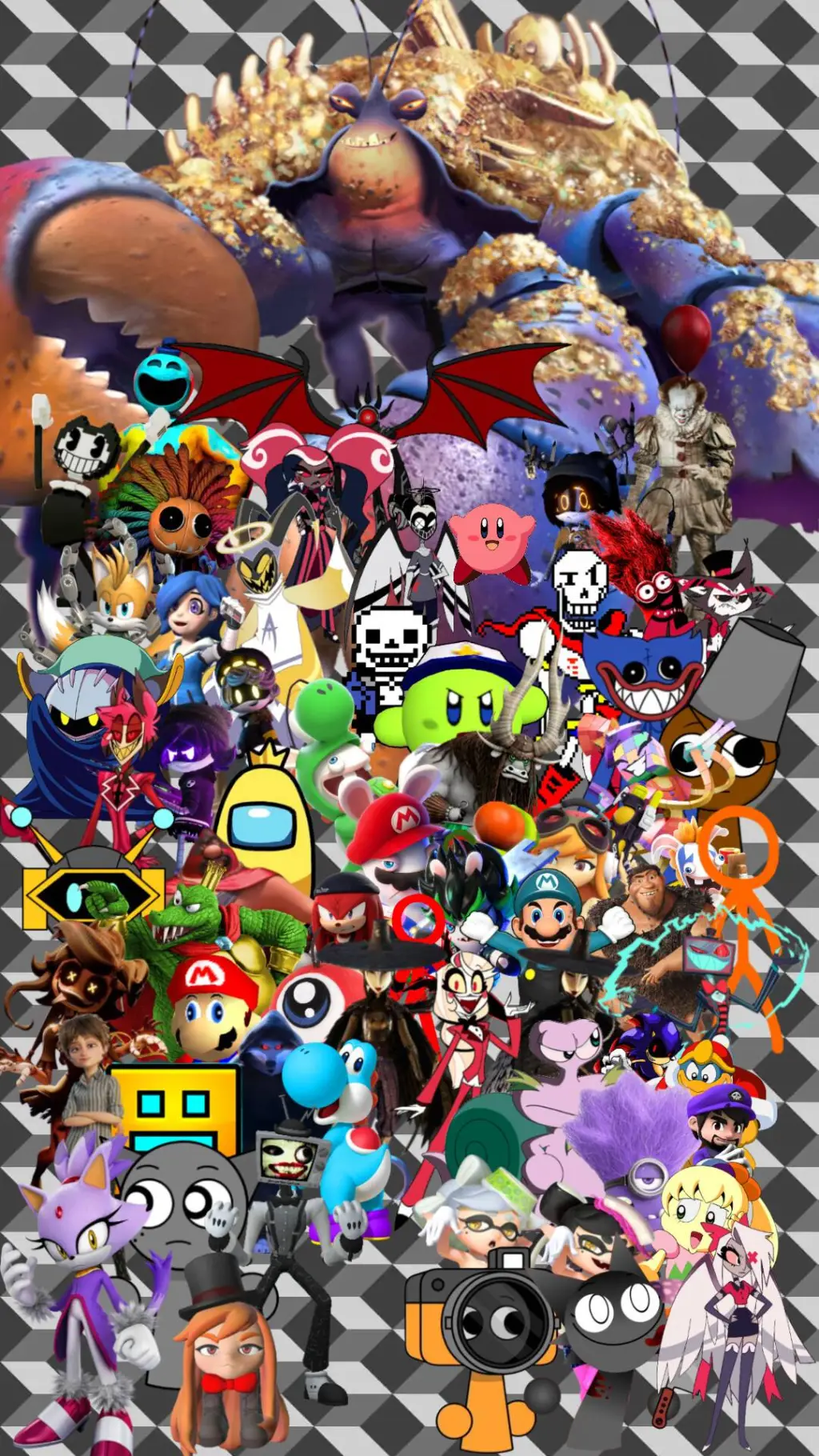 ai character: the picture background