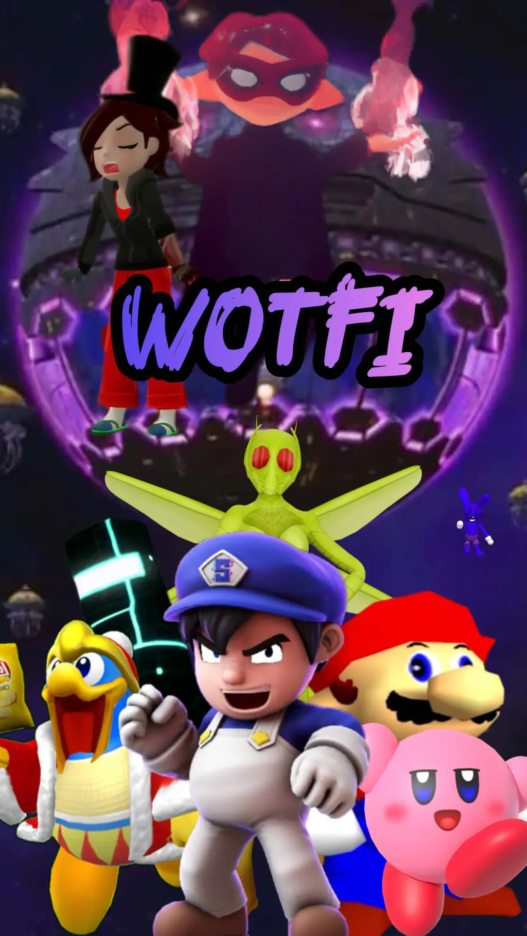 ai character: SMG4 Crew: WOTFI background