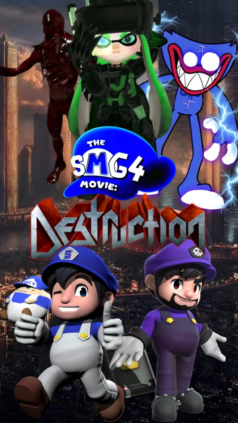 ai character: The SMG4 Movie background