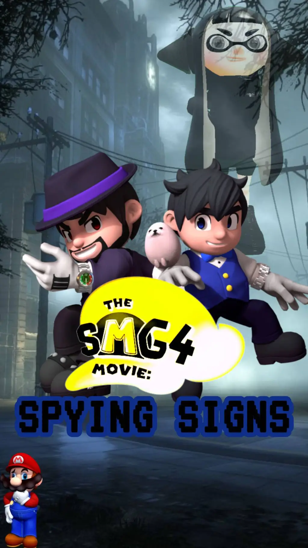 ai character: The SMG4 Movie 3 background