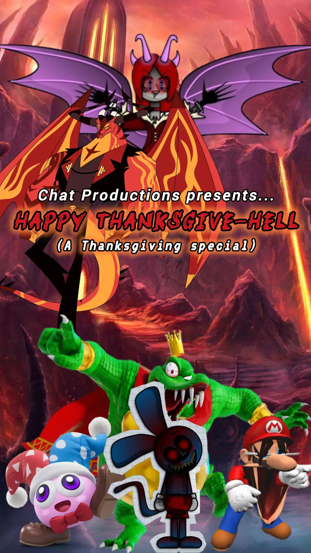 ai character: Happy Thanksgiving background