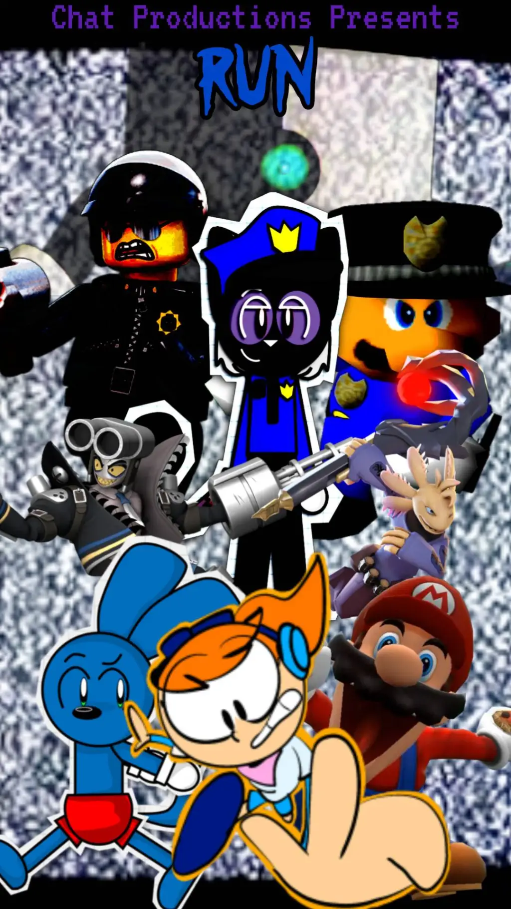 ai character: CPP: RUN background