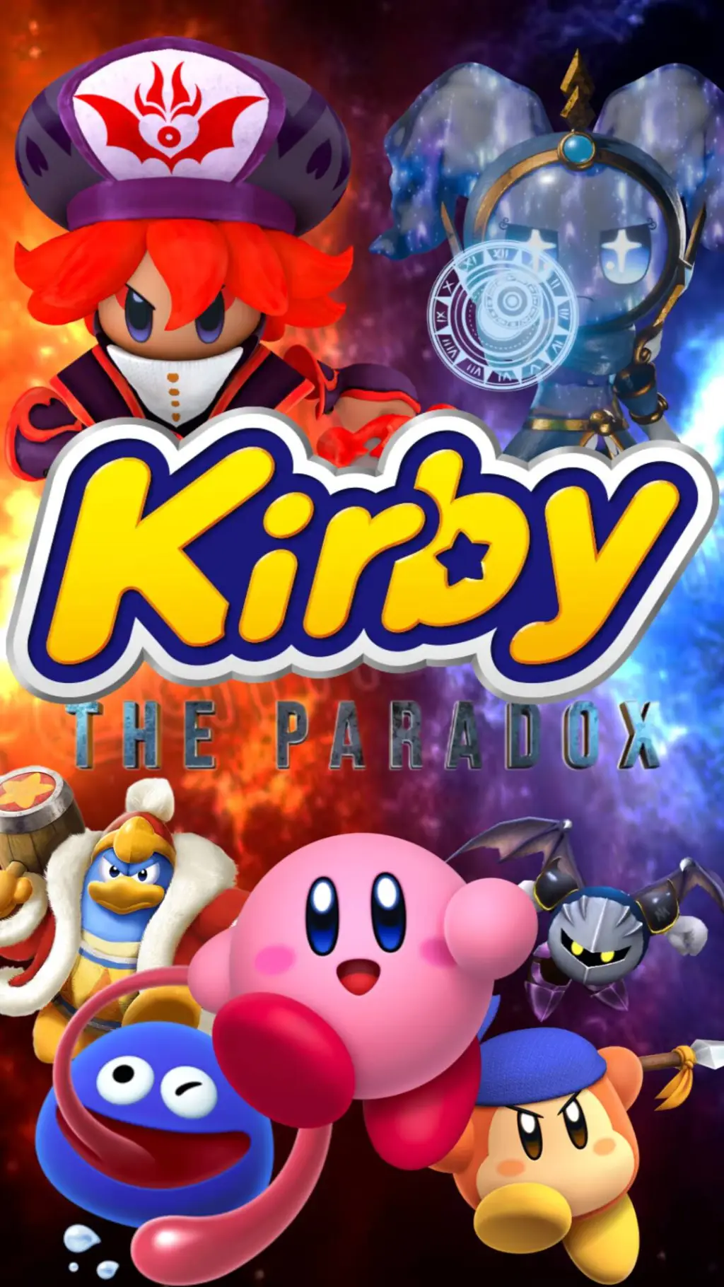 ai character: Kirby The Paradox background