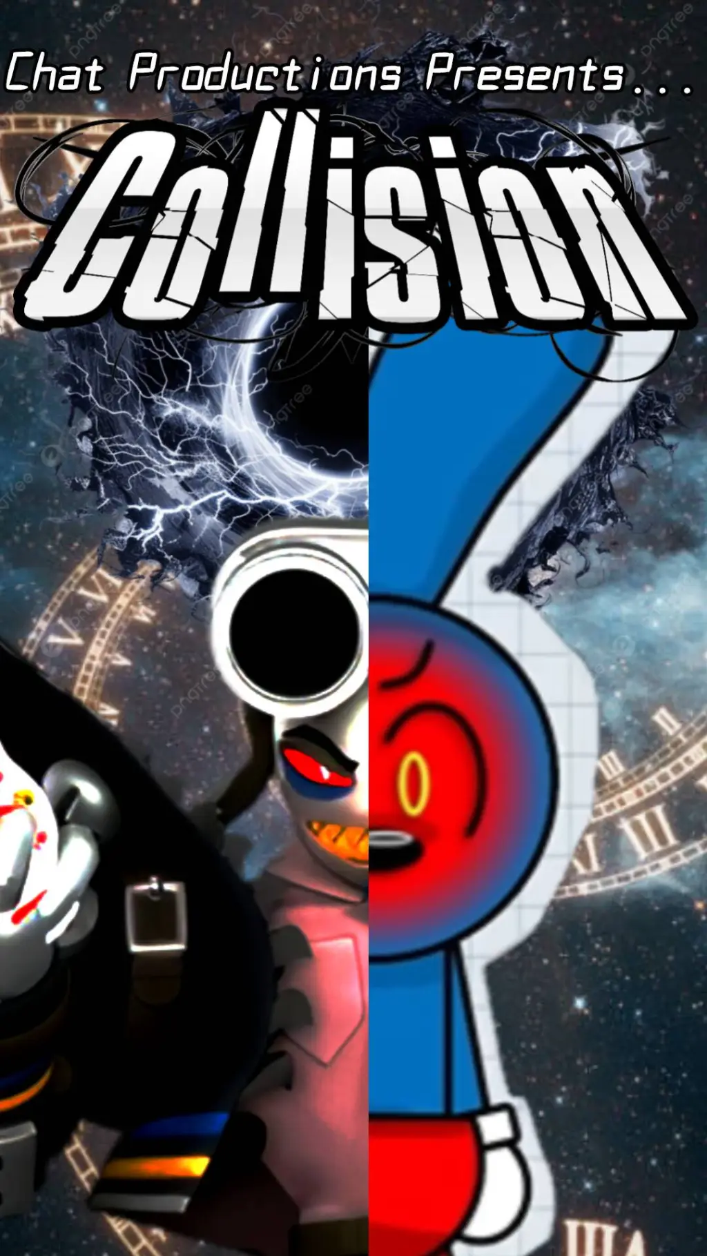 ai character: COLLISION background