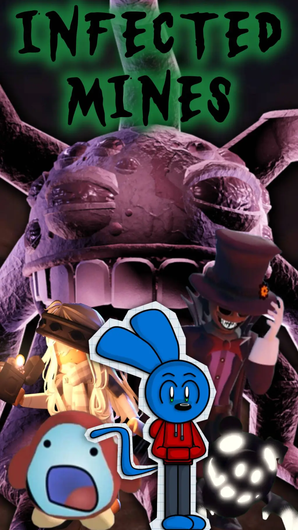 ai character: Infected Mines background