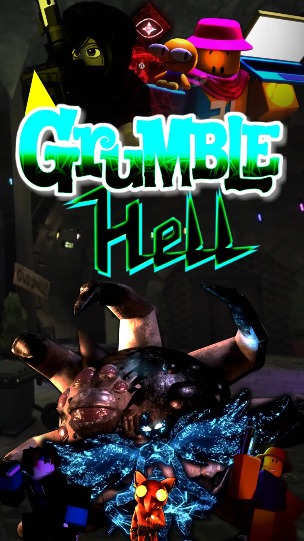 ai character: Grumble Hell 4 background