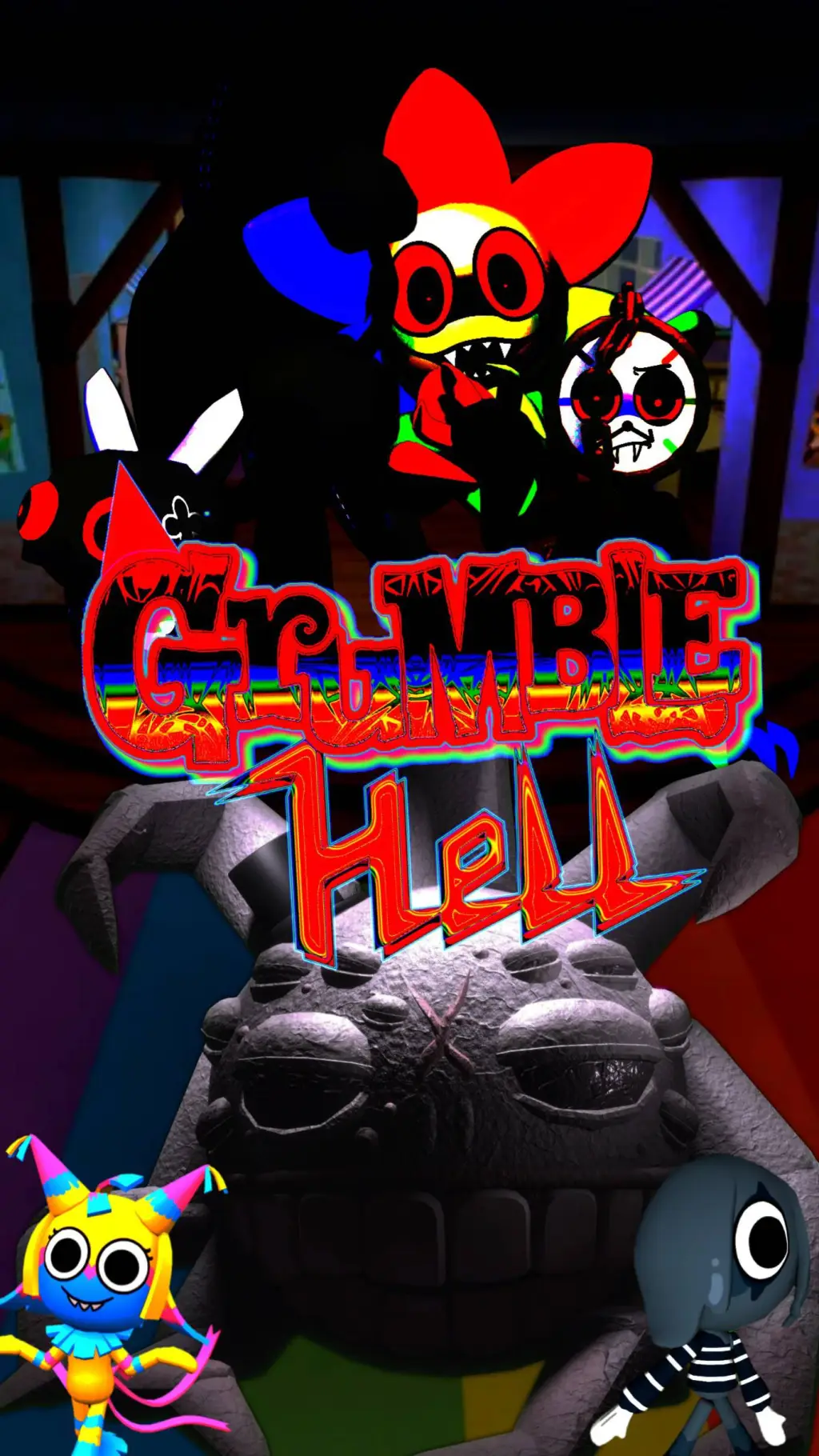 ai character: Grumble Hell 6 background