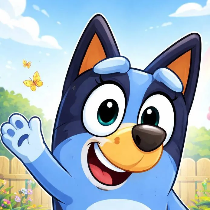 chat with ai character: bluey