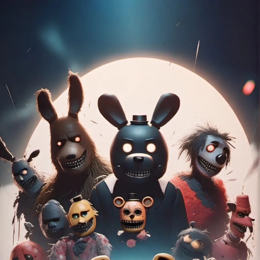 chat with ai character: FNAF 10x scarier