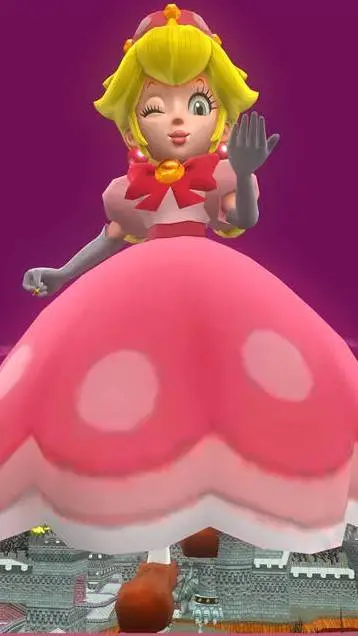 ai character: giganta peachette background