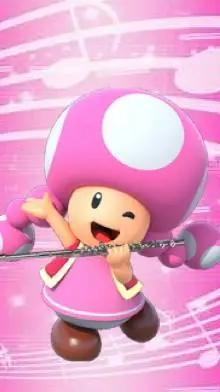 ai character: toadette background