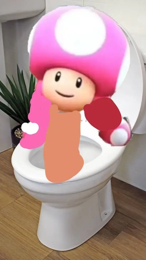 ai character: skibidi toadette background