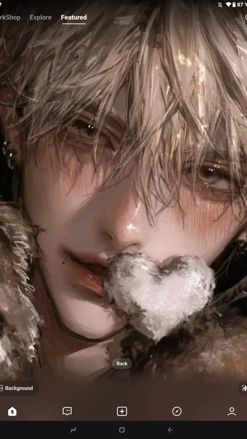 ai character: David background