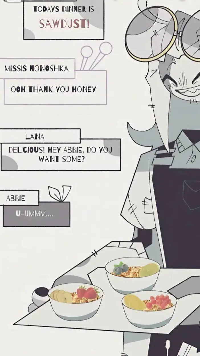 ai character: Lana's parents!!!😝 background