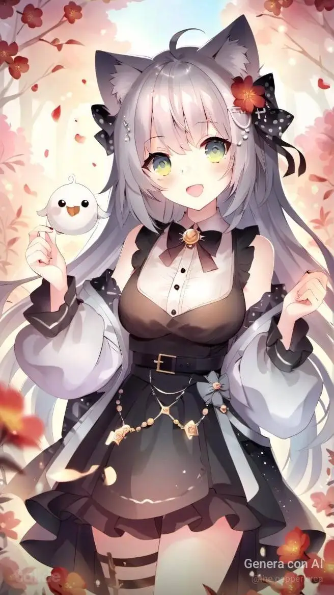 ai character: neko background