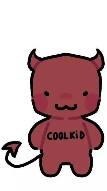 ai character: baby coolkidd background