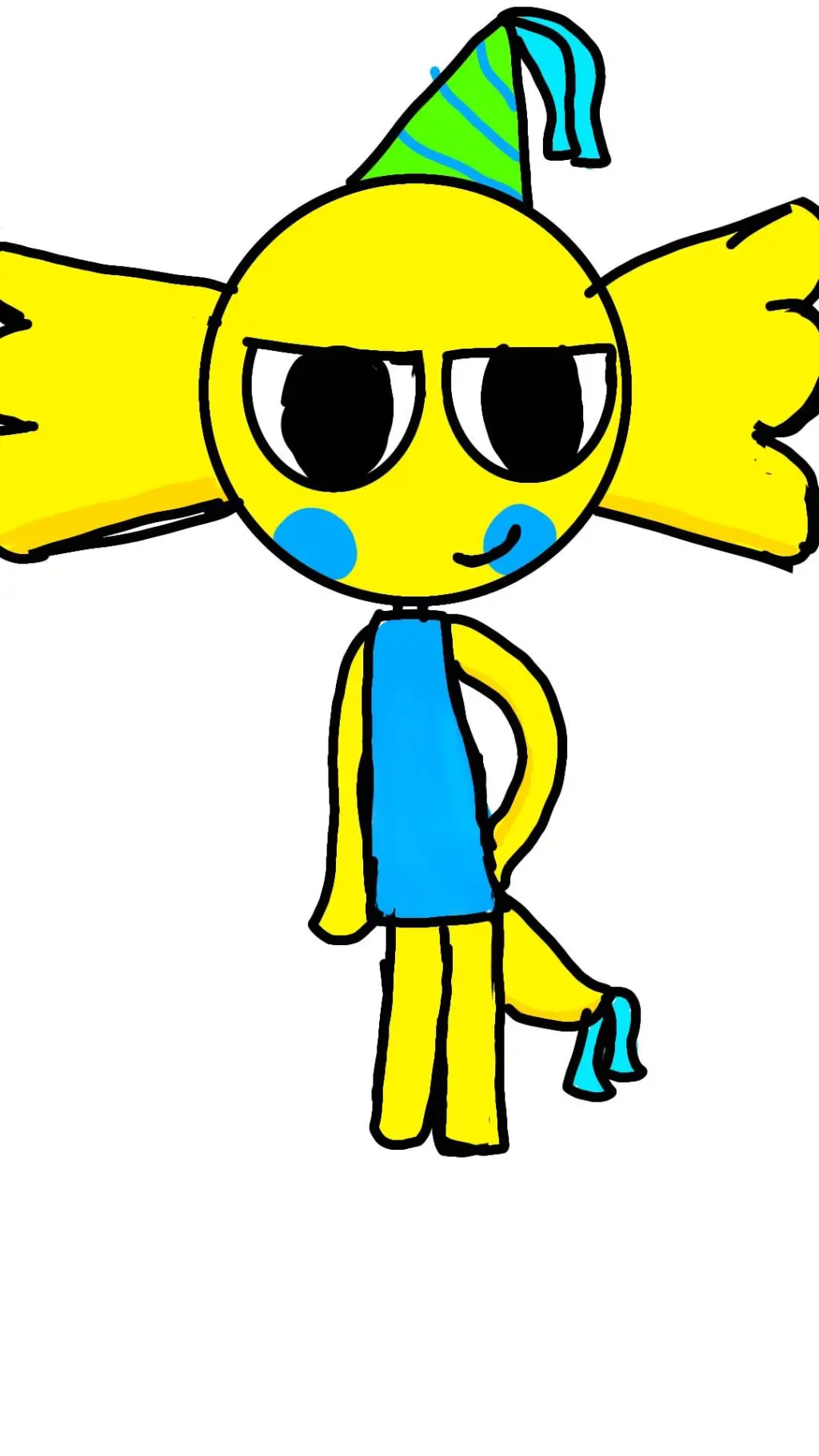 ai character: candel background