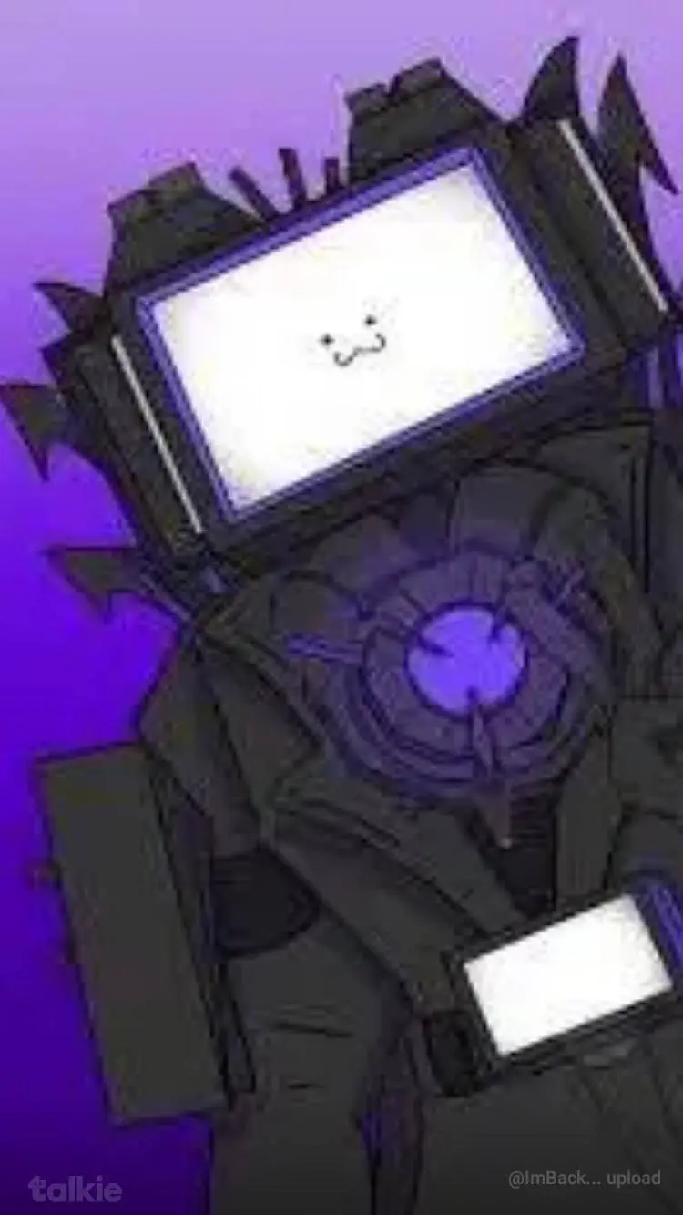 ai character: Titan TV Man background