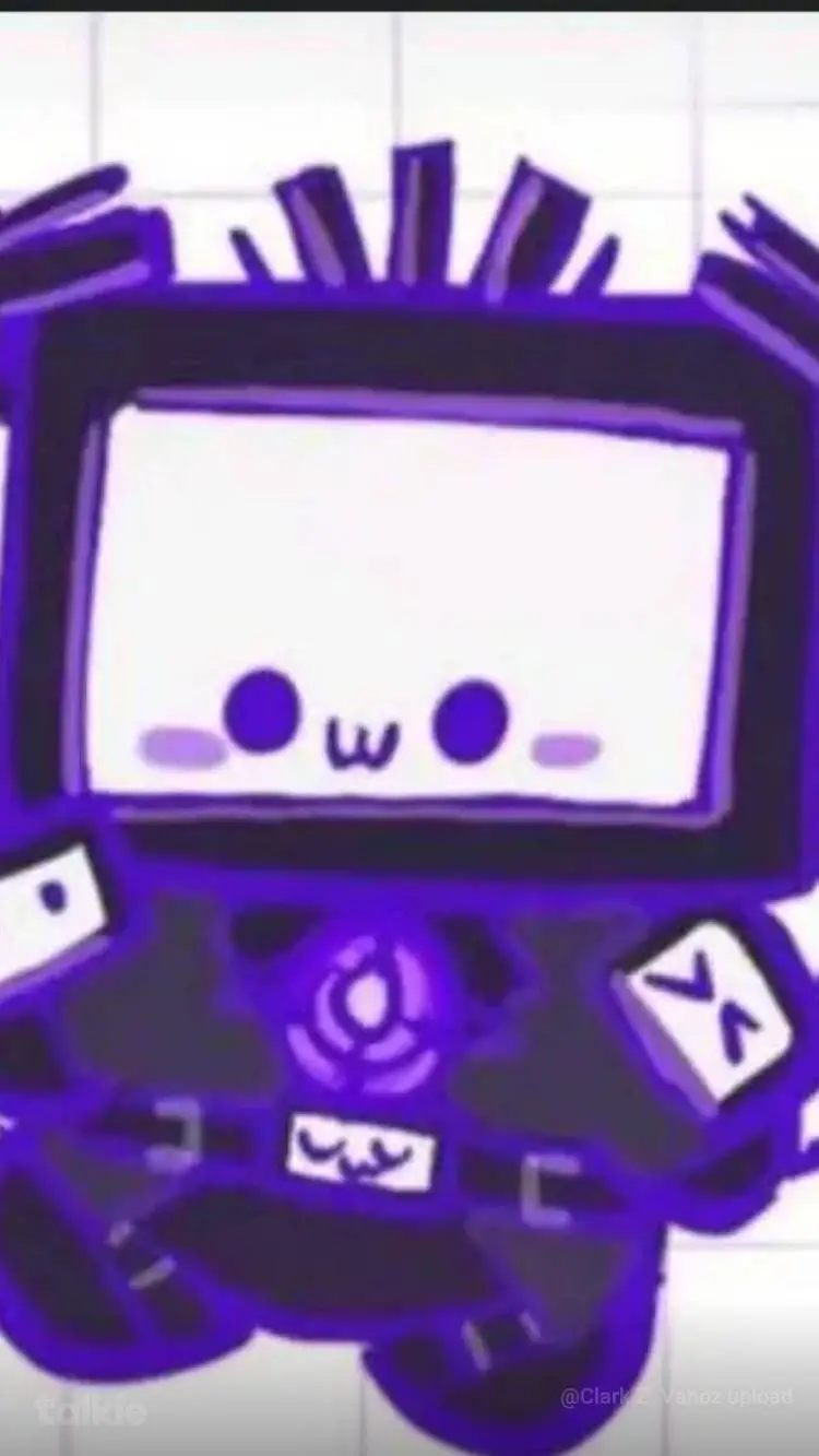 ai character: Mini Titan TV Man background