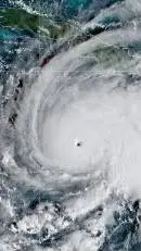 ai character: Hurricane Melissa background